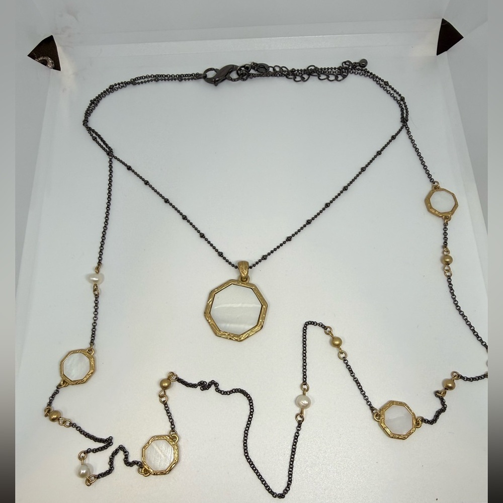 Lia Sophia Convertible Multi-Way Pendant Necklace